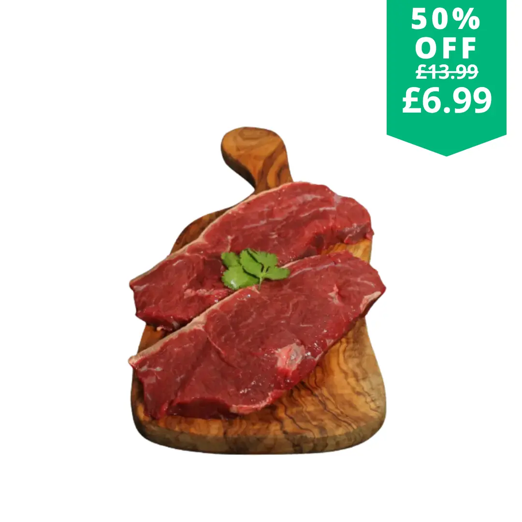 2 Prime South American Thick Cut Angus Sirloin Steaks  The Fat Butcher