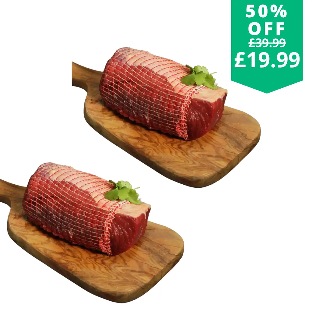 ultra tender British  Sirloin roasting joint  The Fat Butcher