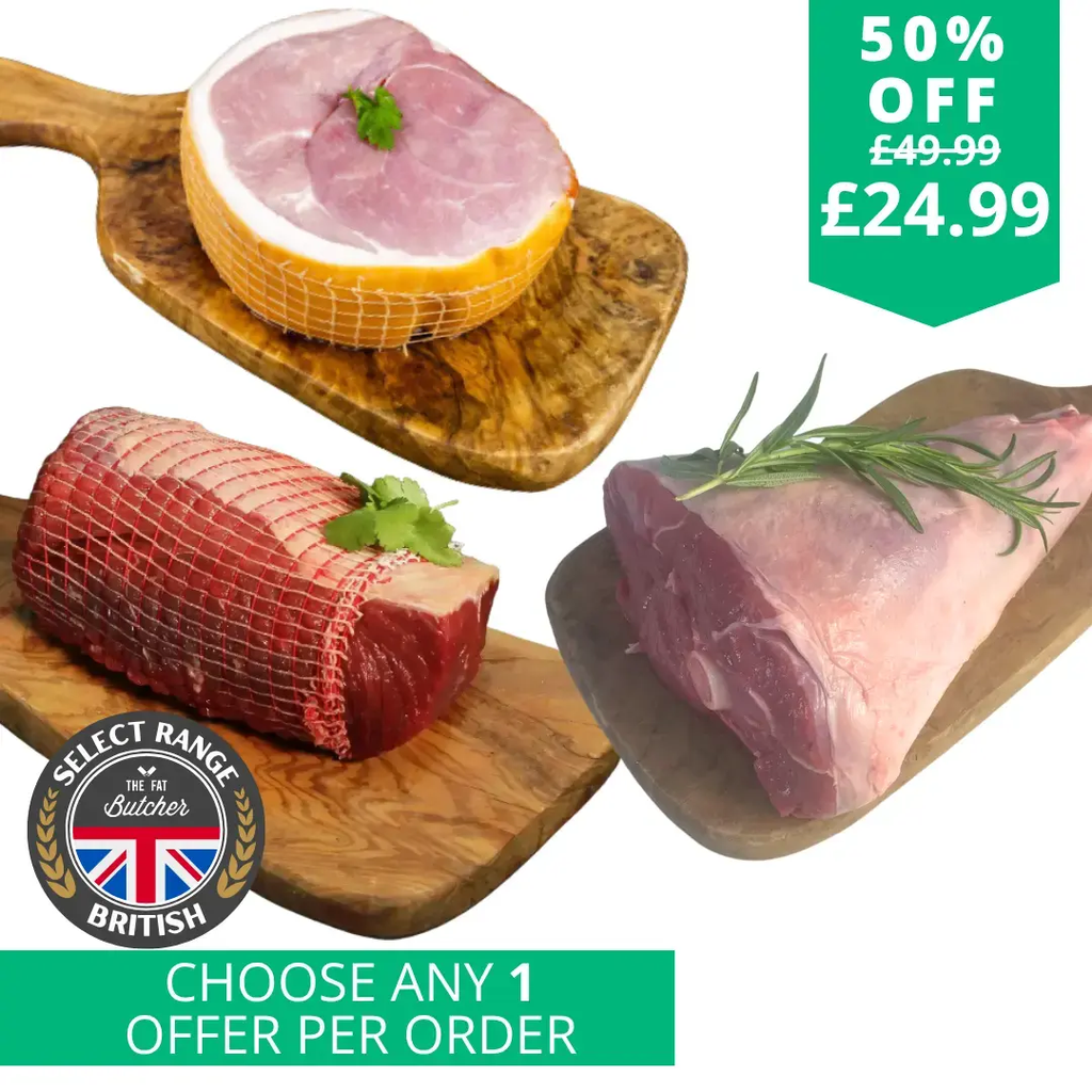 Luxury duo with free gammon joint  The Fat Butcher