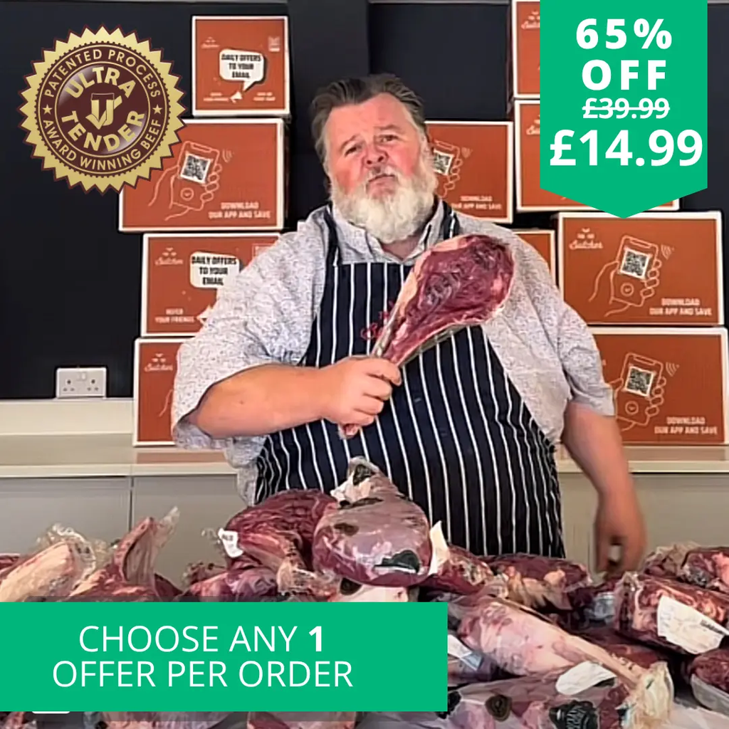 XL Sharer Irish Tomahawk Steak  The Fat Butcher