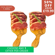 8 South American sirloin steaks - The Fat Butcher
