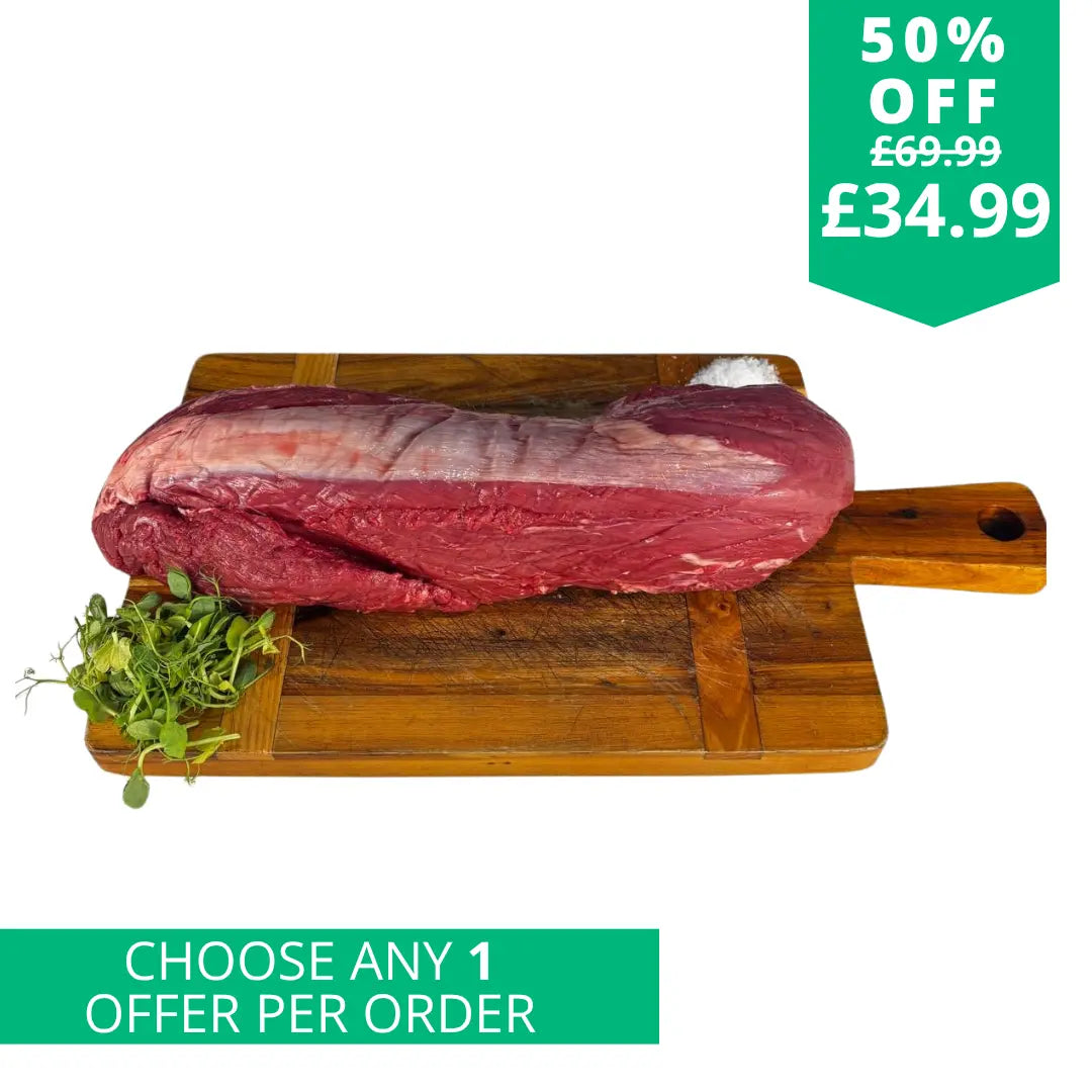 Whole Restaurant grade beef fillet