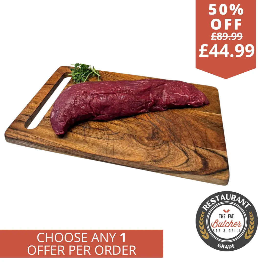 XL Restaurant grade beef fillet (1.8-2.0kg)