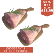 XL 2-4-1 Half leg of lamb (2.2-2.6KG)