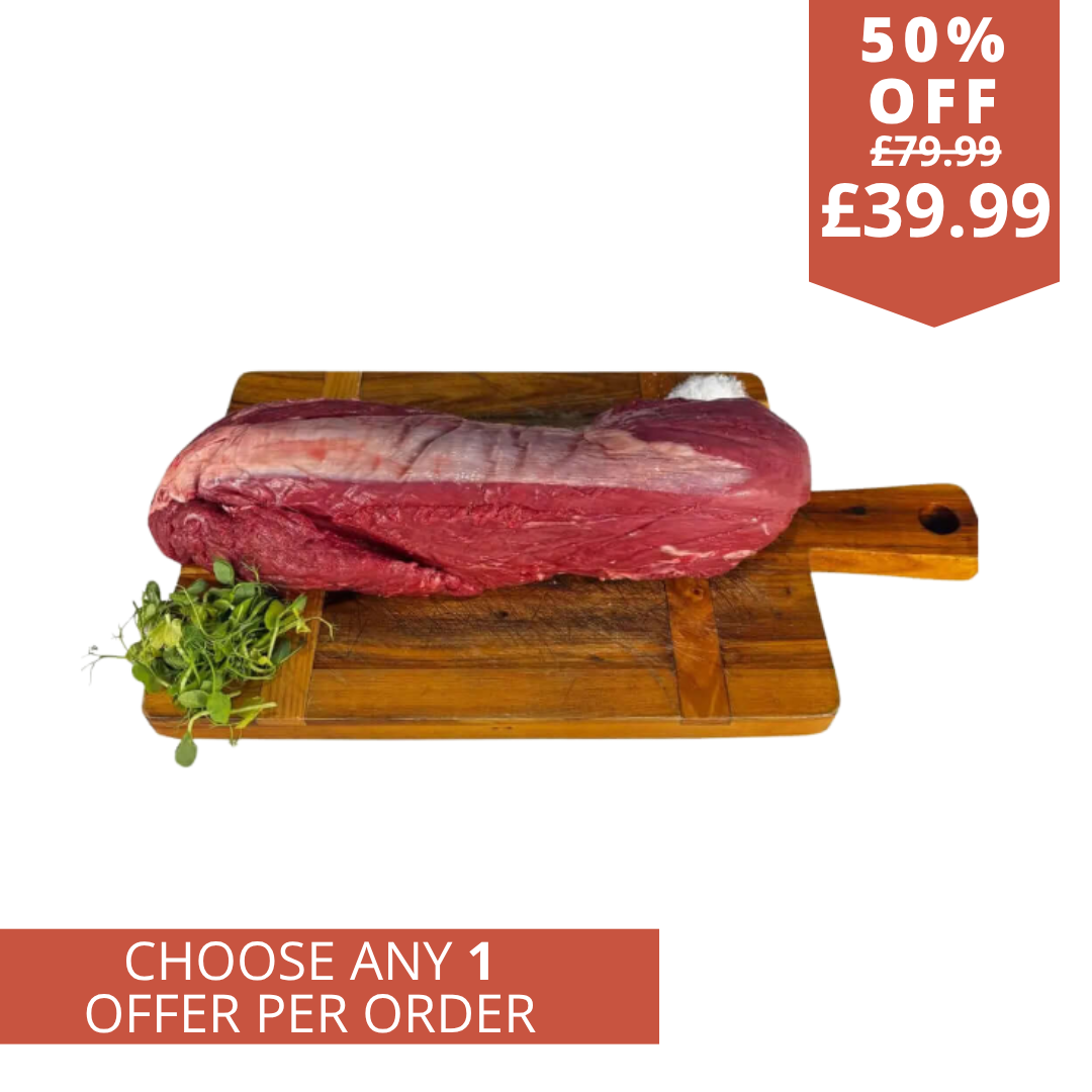 Whole Restaurant grade beef fillet