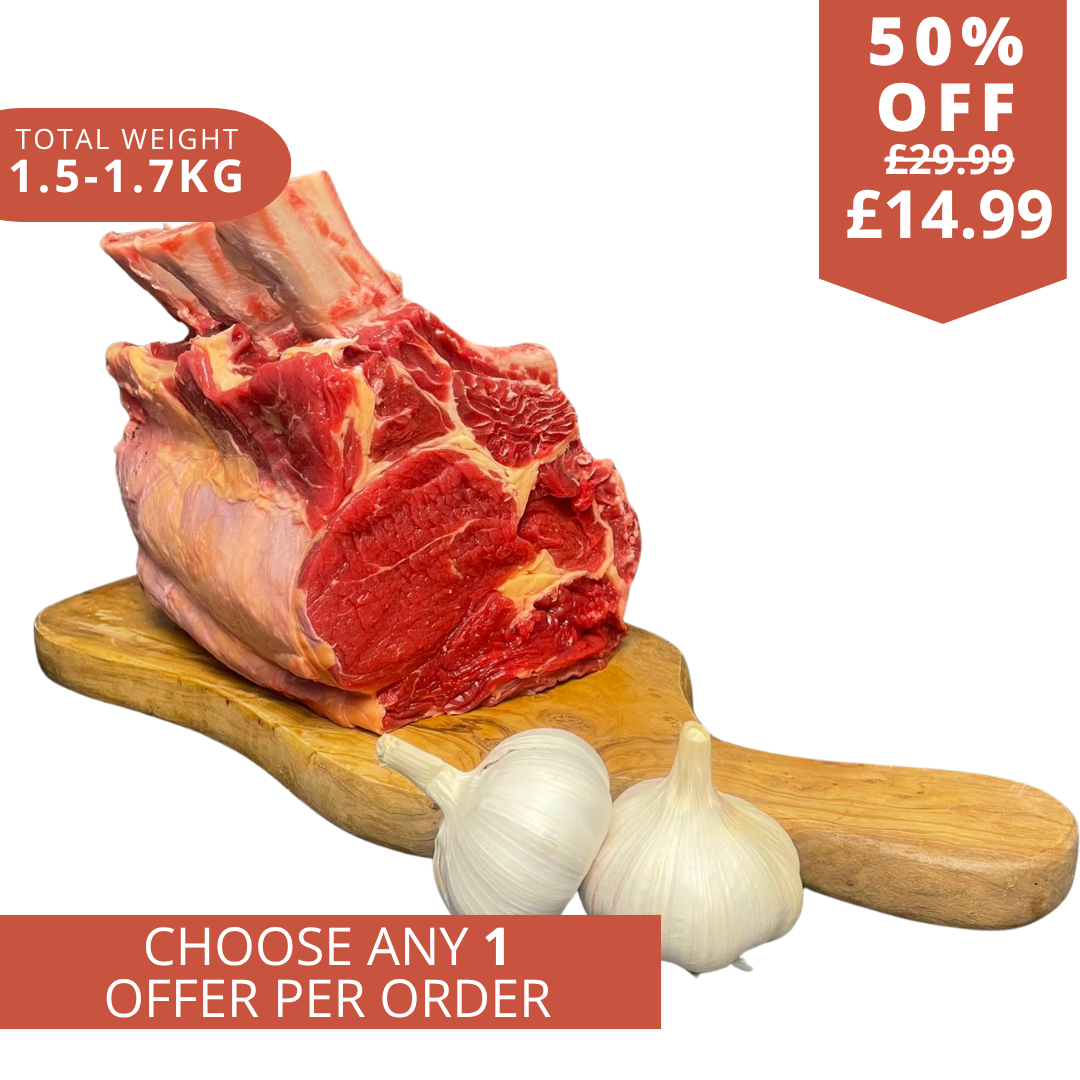 British standing rib of beef