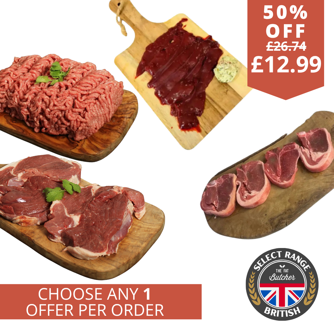 Half price British lamb bundle with free British lamb liver