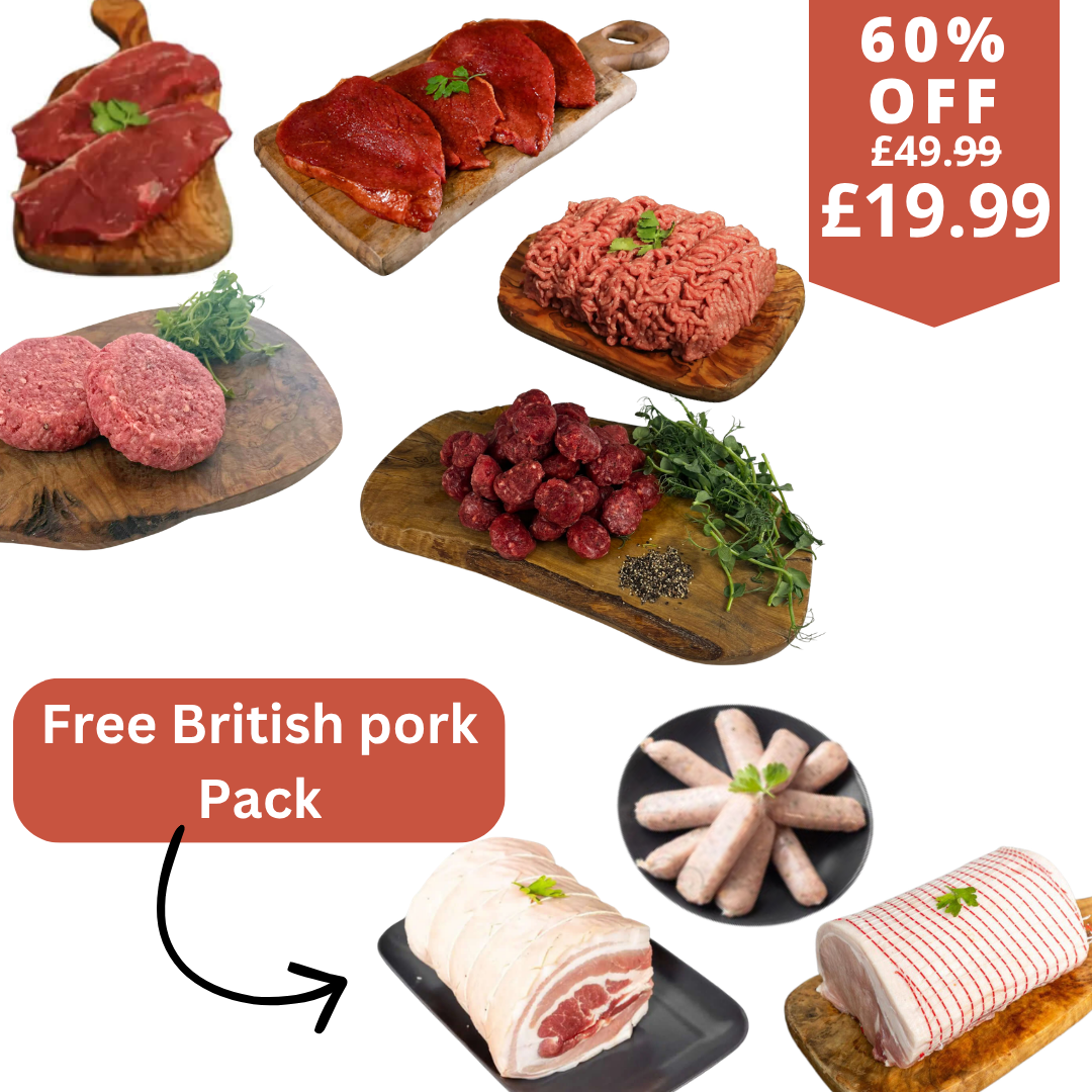 British Beef Pack + Free British Pork Pack
