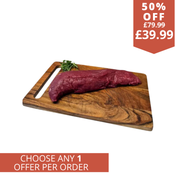Whole XL beef fillet
