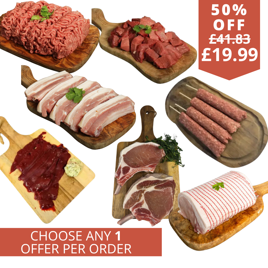 7 British cuts of meat for £19.99