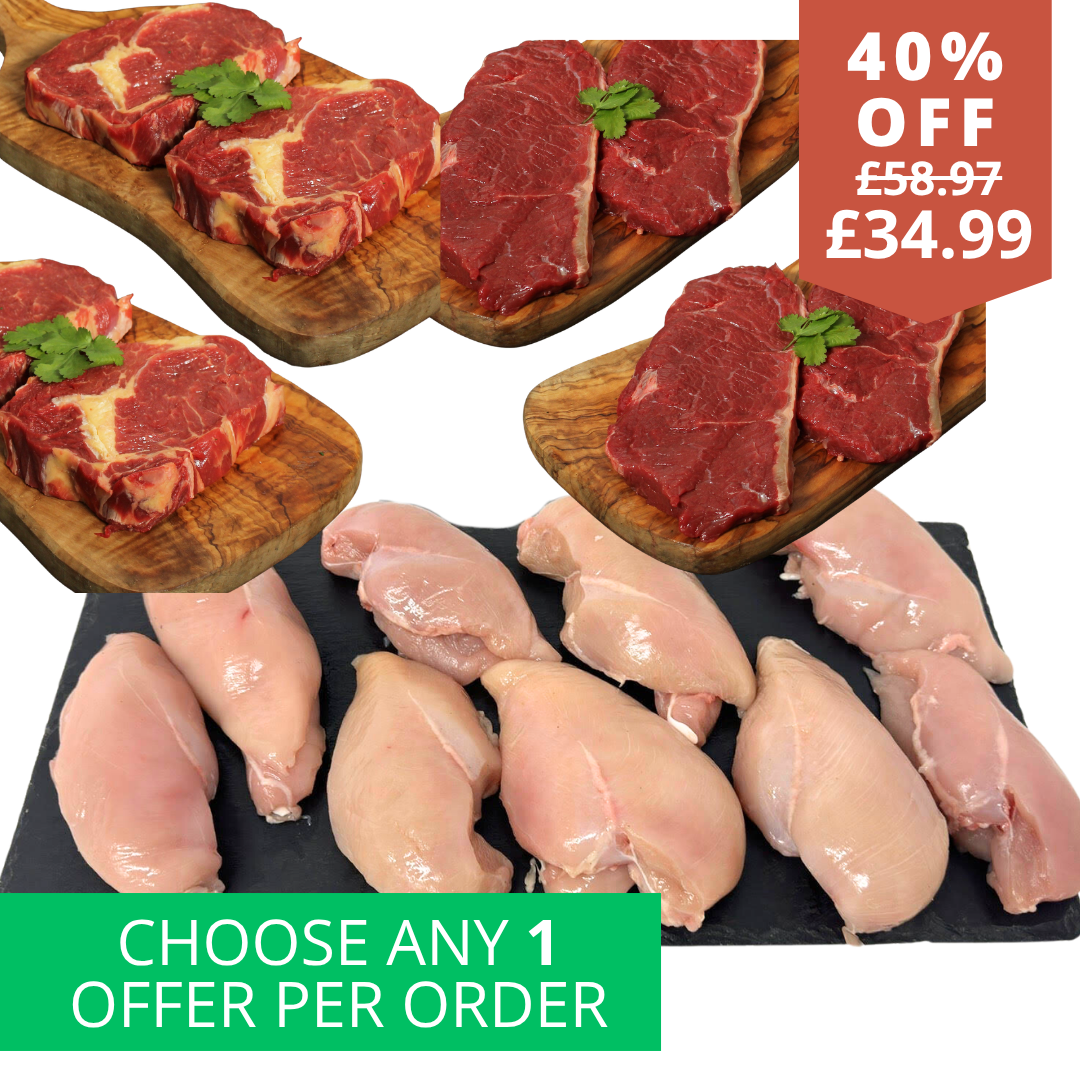 Sirloin, Ribeye and Chicken Deal