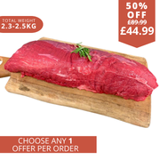 XXL whole beef fillet