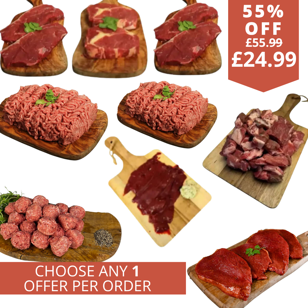 Half price Mega British meat hamper