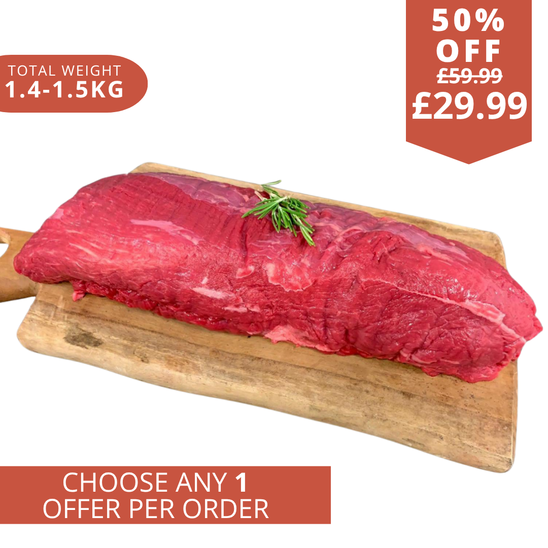 Whole Restaurant grade beef fillet