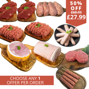Half price Mega meat hamper