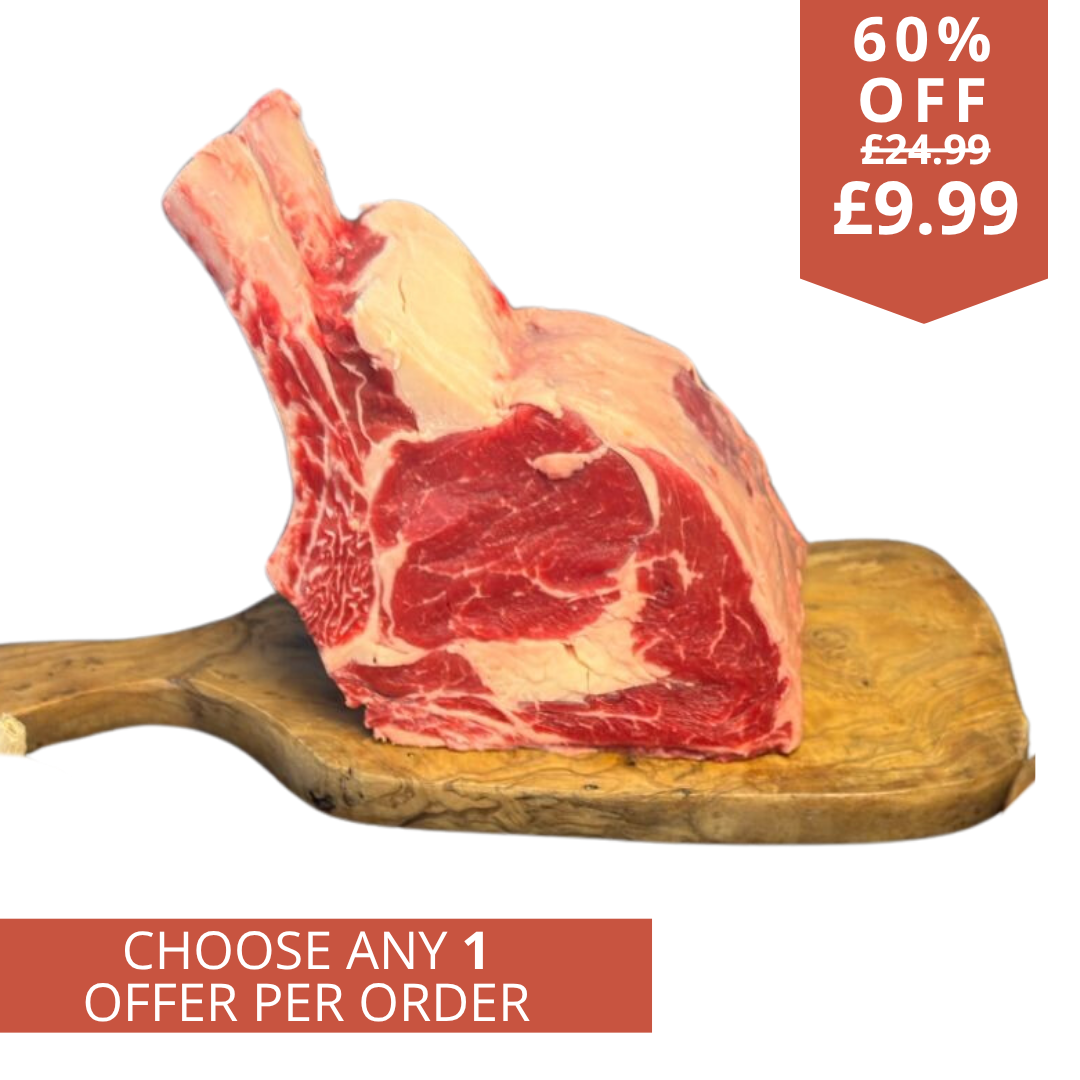 Irish nature rib of beef