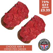 BBQ Ready British steaks 1.5kg