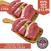Matured British rump Steak 2.0kg