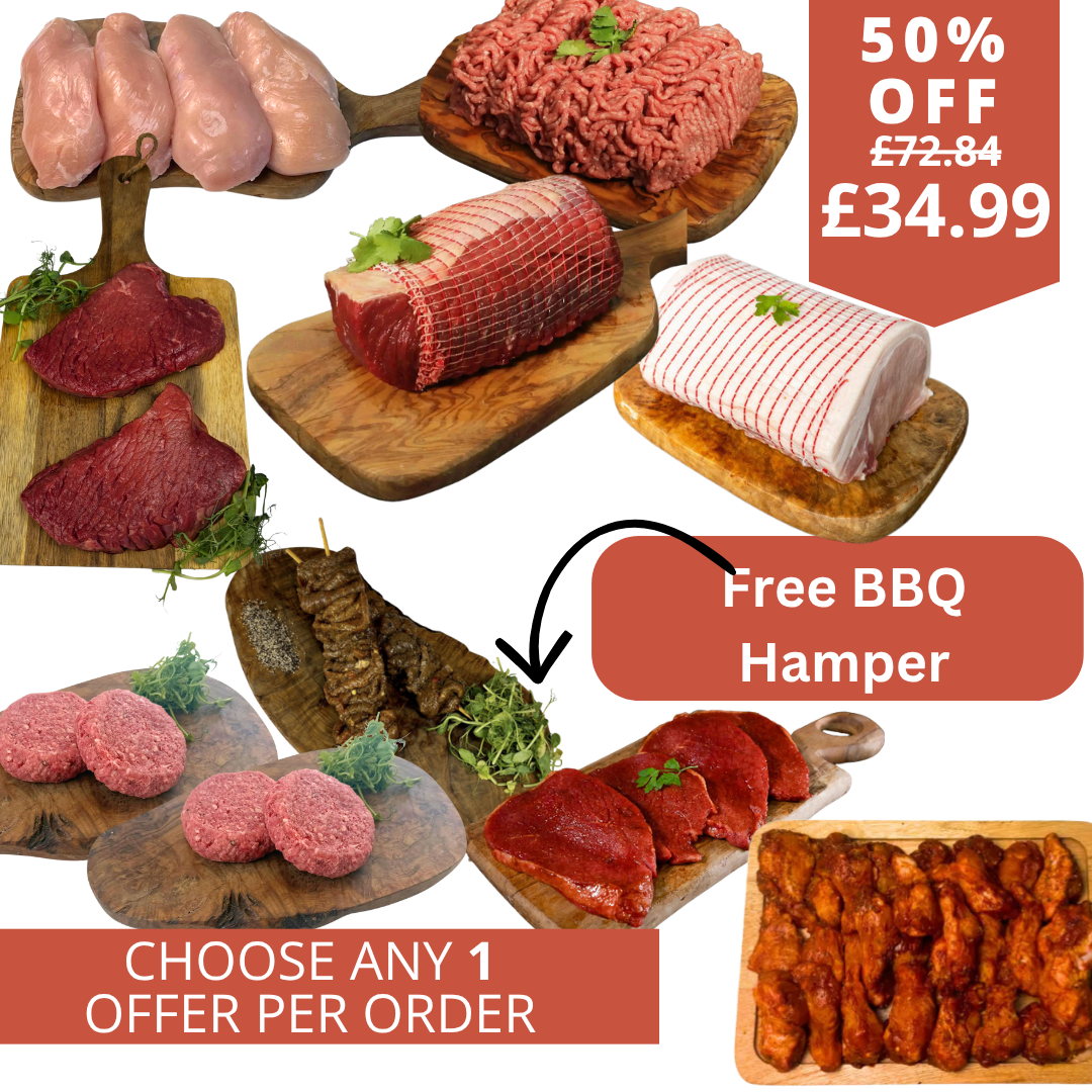 Meat for the week with free BBQ pack