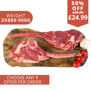 Tomahawk steak 2-4-1