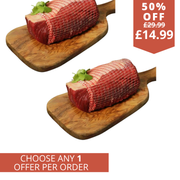 Irish beef joint 2 for price of 1