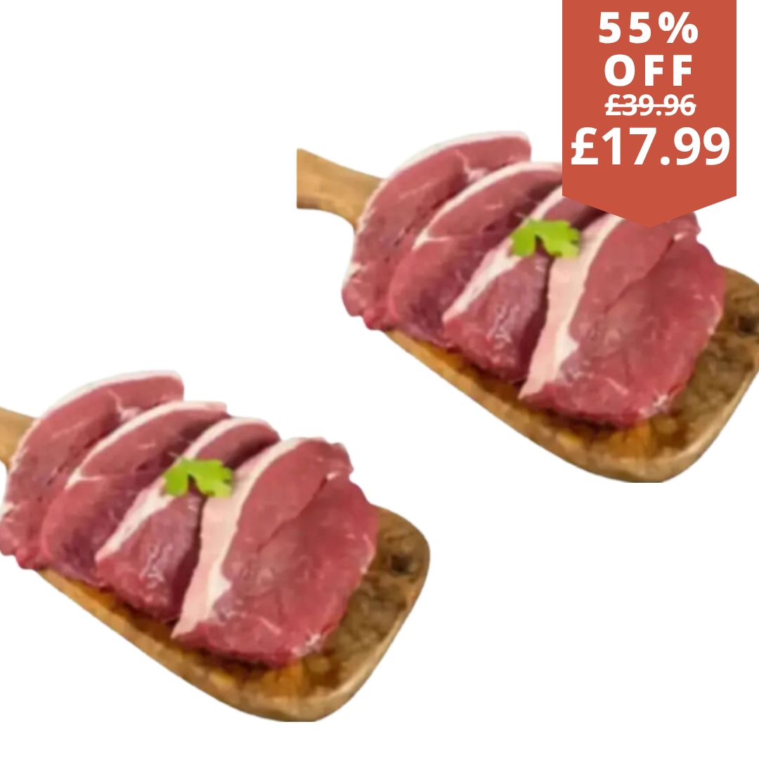 8 extra matured rump steaks
