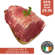 Irish ribeye beef joint 800g-1kg