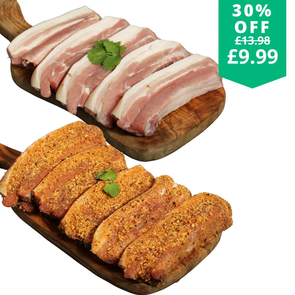 Plain and Salt n Pepper Pork Belly Slices Bundle Offers-Sec