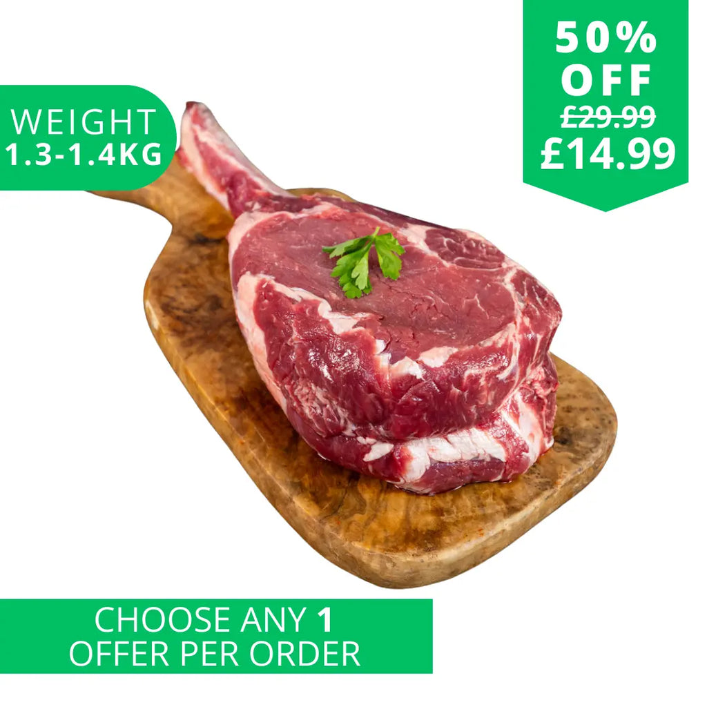 Extra Large Irish Tomahawk Steak Offers