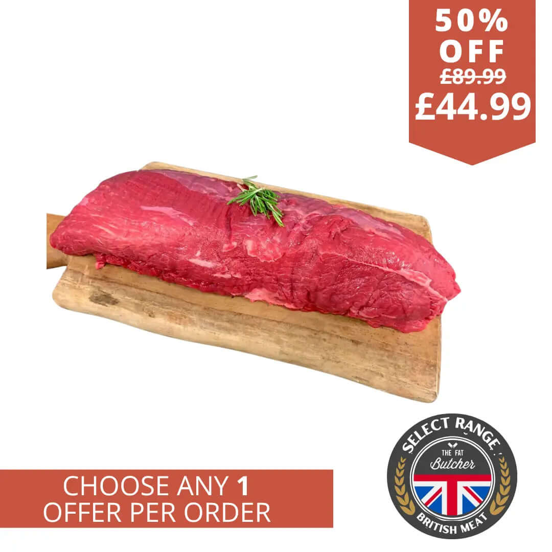 XL British Whole Beef Fillet