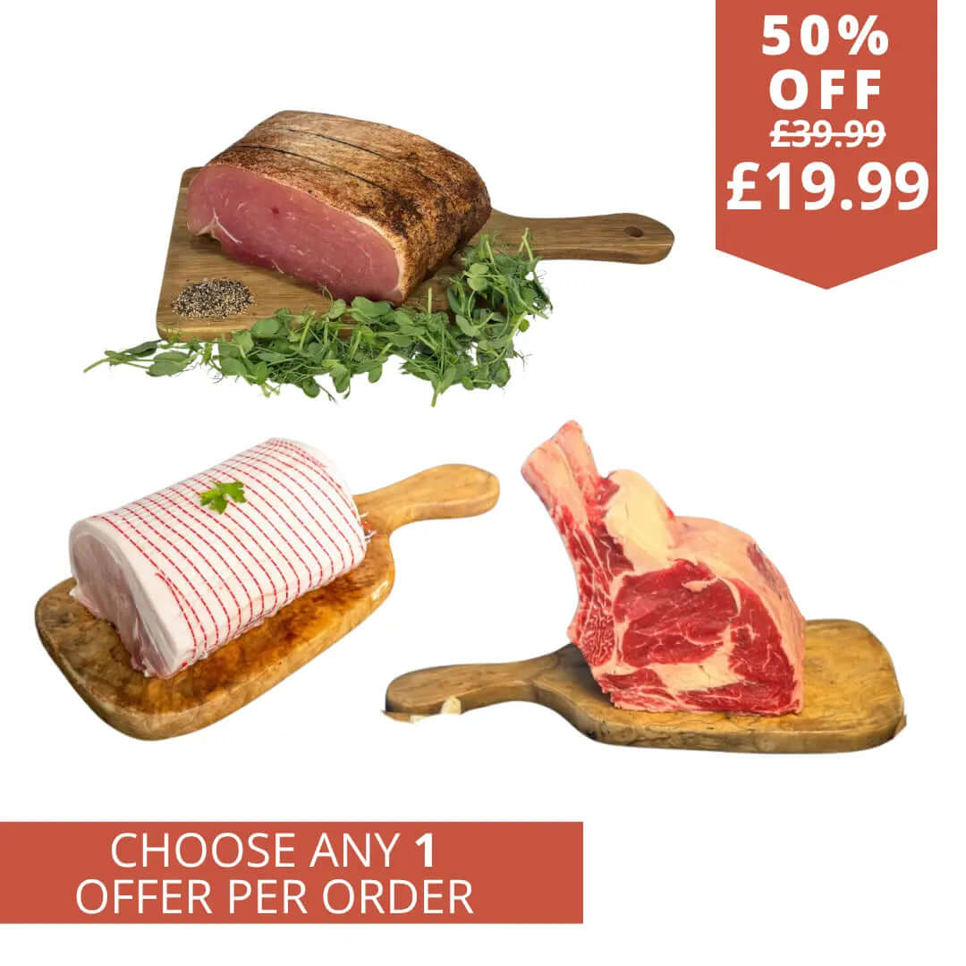 British rib of beef roasting joint + 2 FREE roasting joints