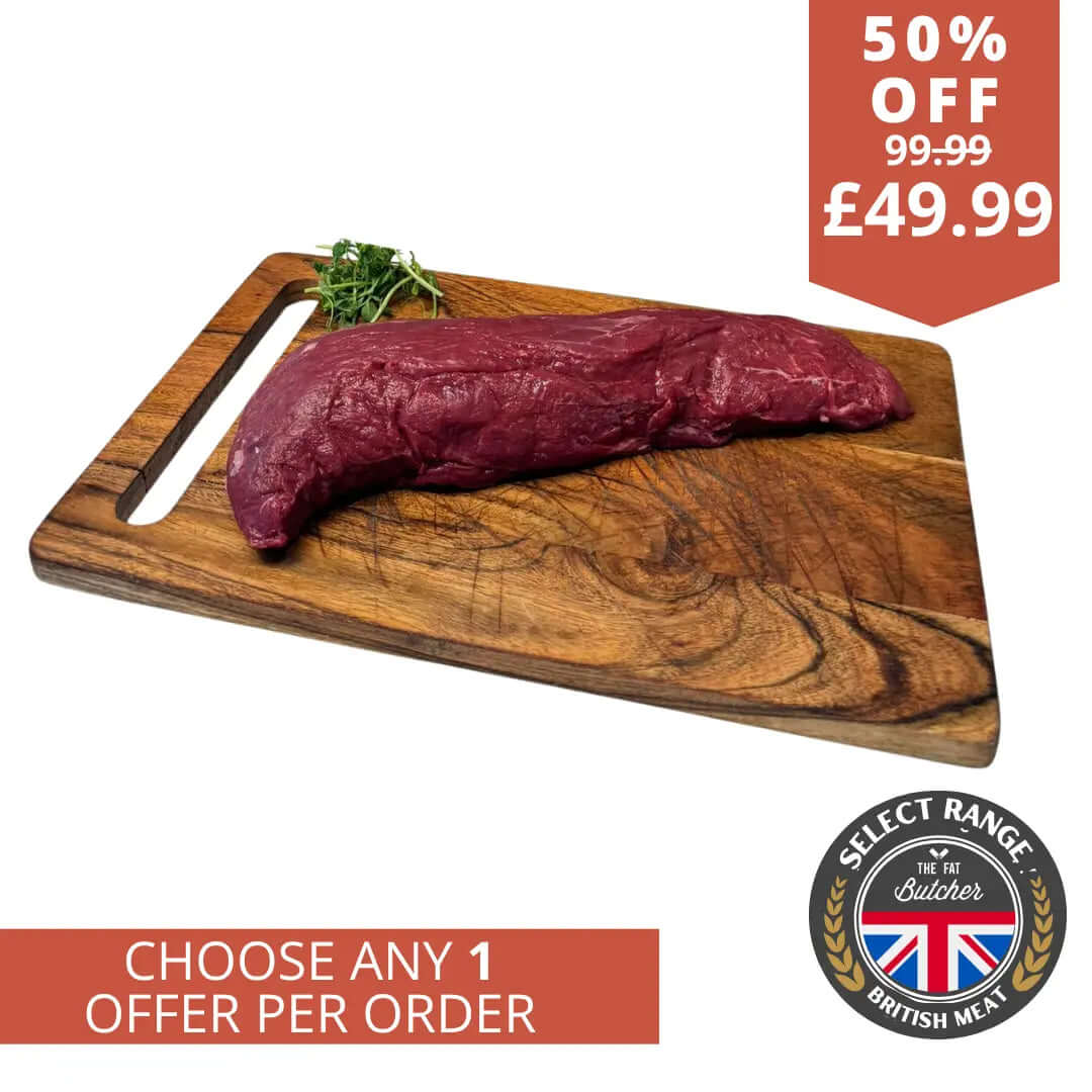 XXL whole British beef fillet 2.2kg-2.4kg