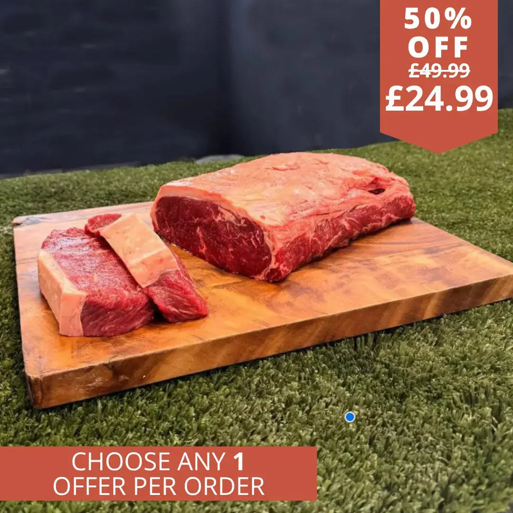 Cut your own Black Angus Sirloin Steaks  The Fat Butcher