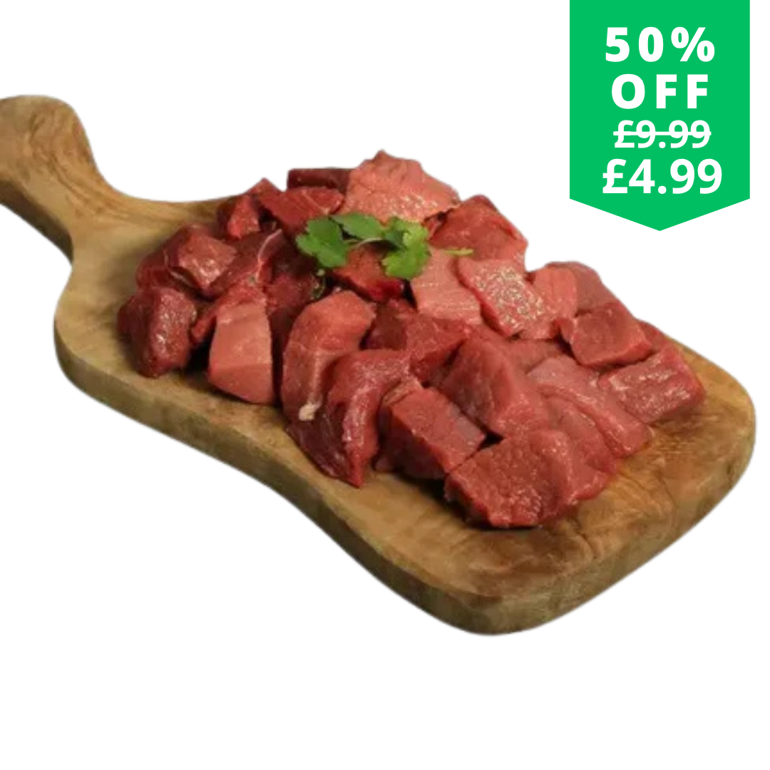Diced Beef 500g