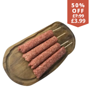 British beef kofta kebab