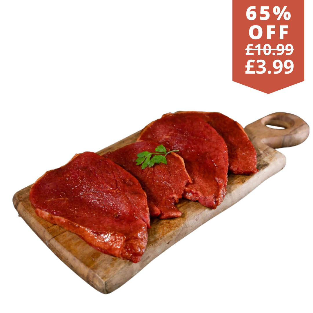 British steaks with a smokey bbq glaze