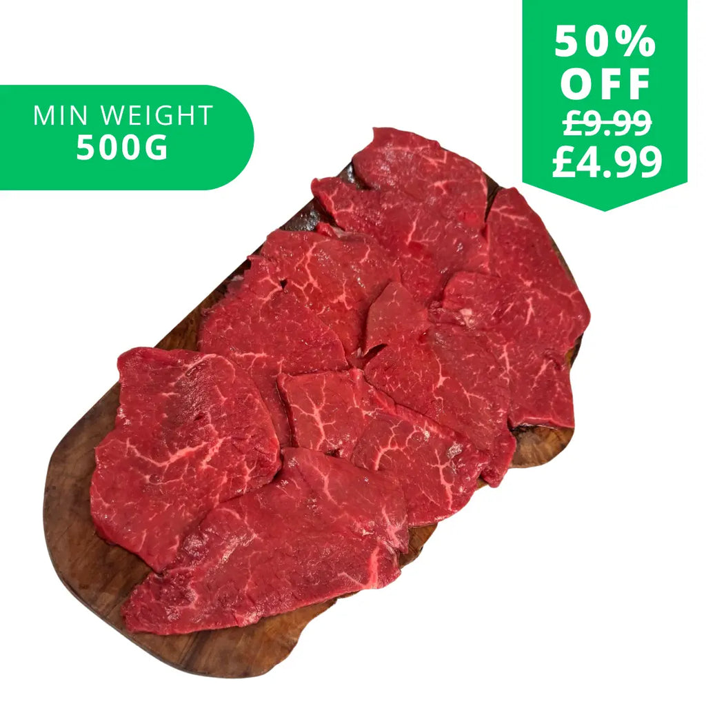 British thin cut BBQ steaks  The Fat Butcher