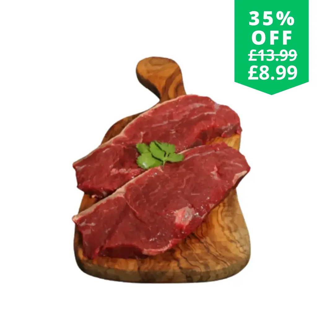 2 Prime South American Thick Cut Angus Sirloin Steaks  The Fat Butcher