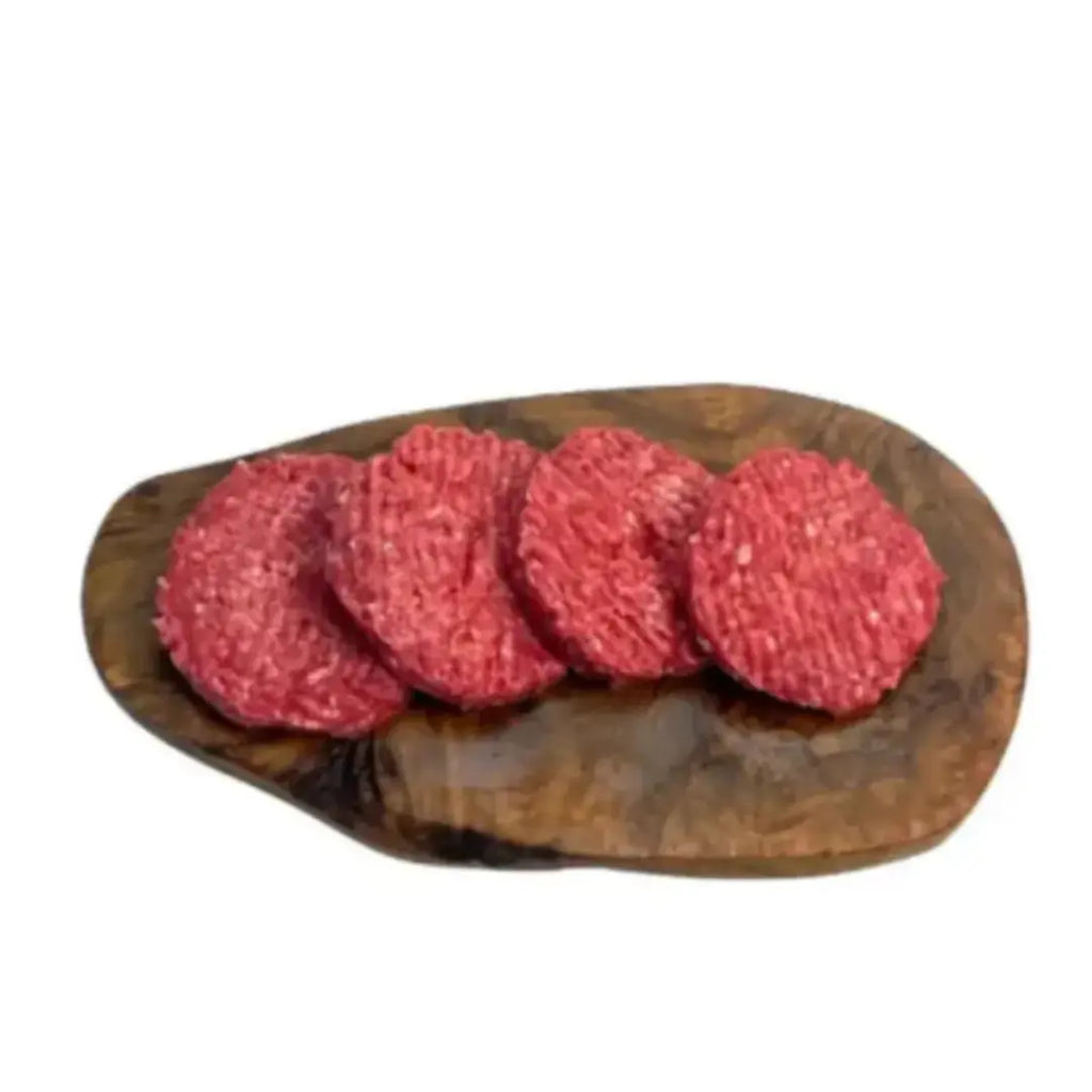 4 hand Pressed Quarter Pounder Burgers  The Fat Butcher