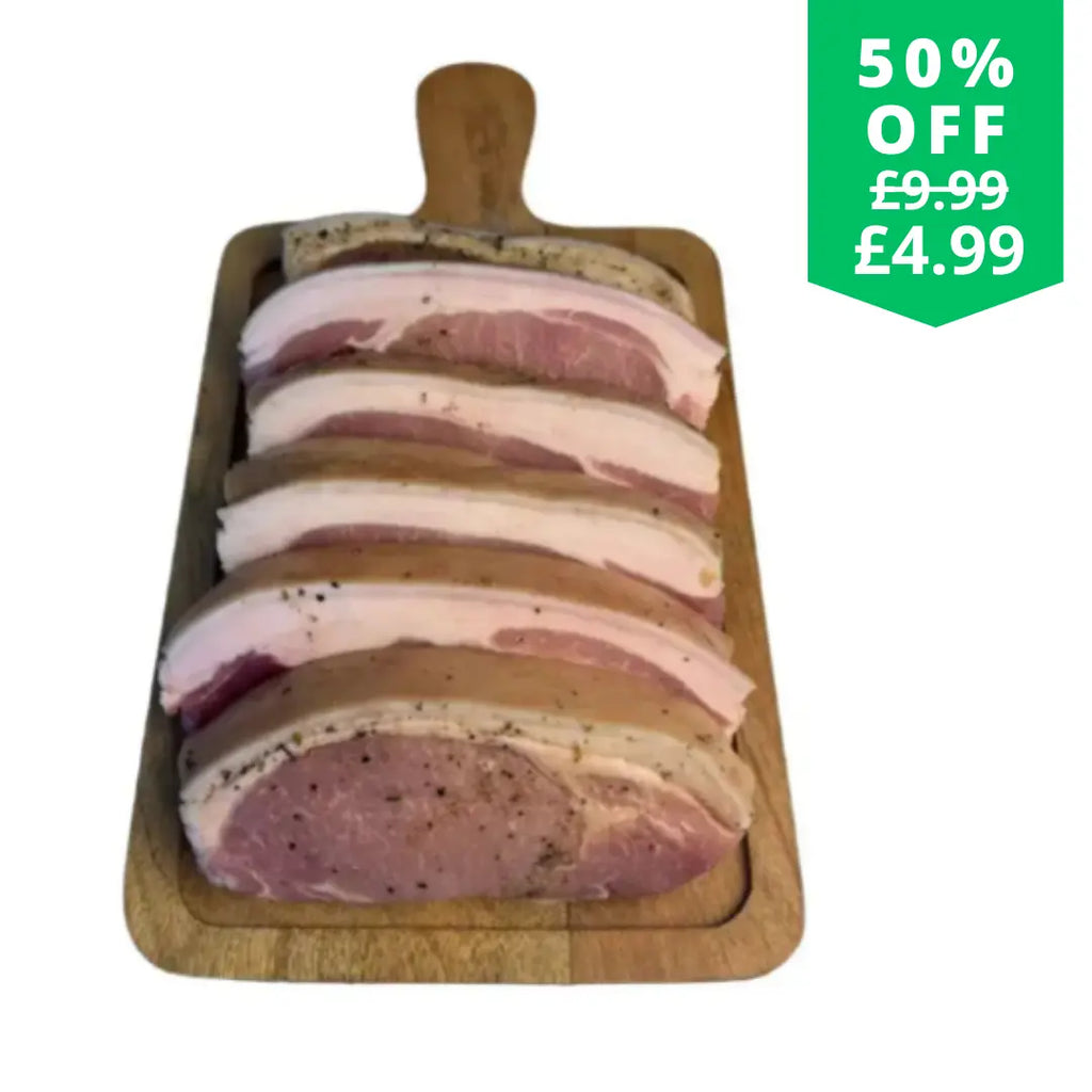 6 thick cut garlic and herb pork loin steaks Offers-Sec