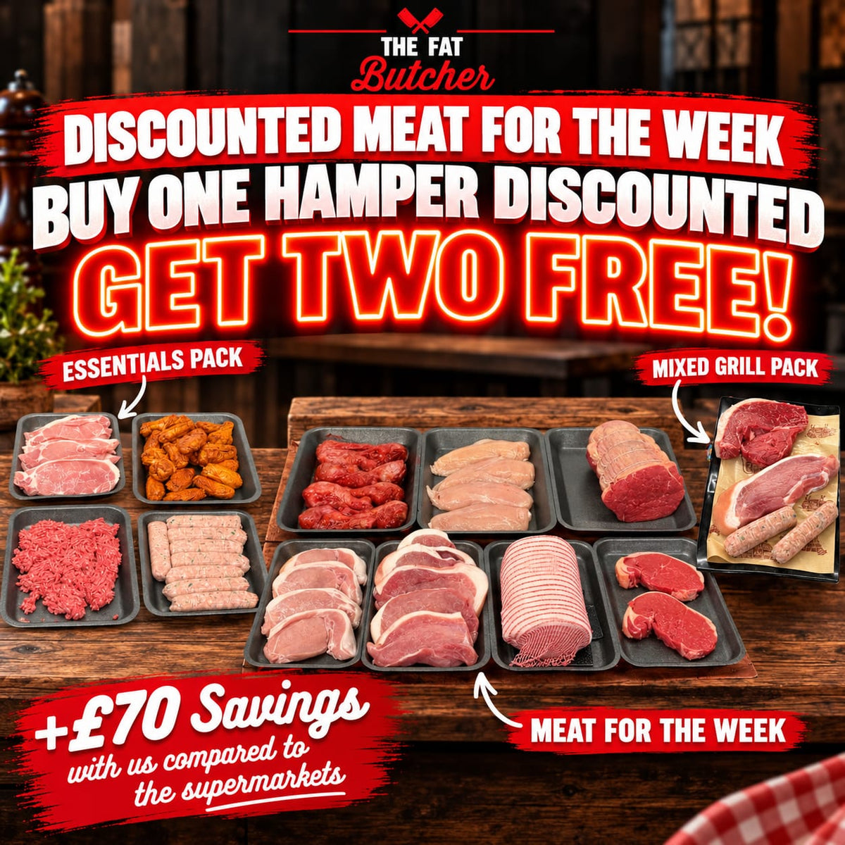 Monday's Meat For The Week + 2 Free Hampers