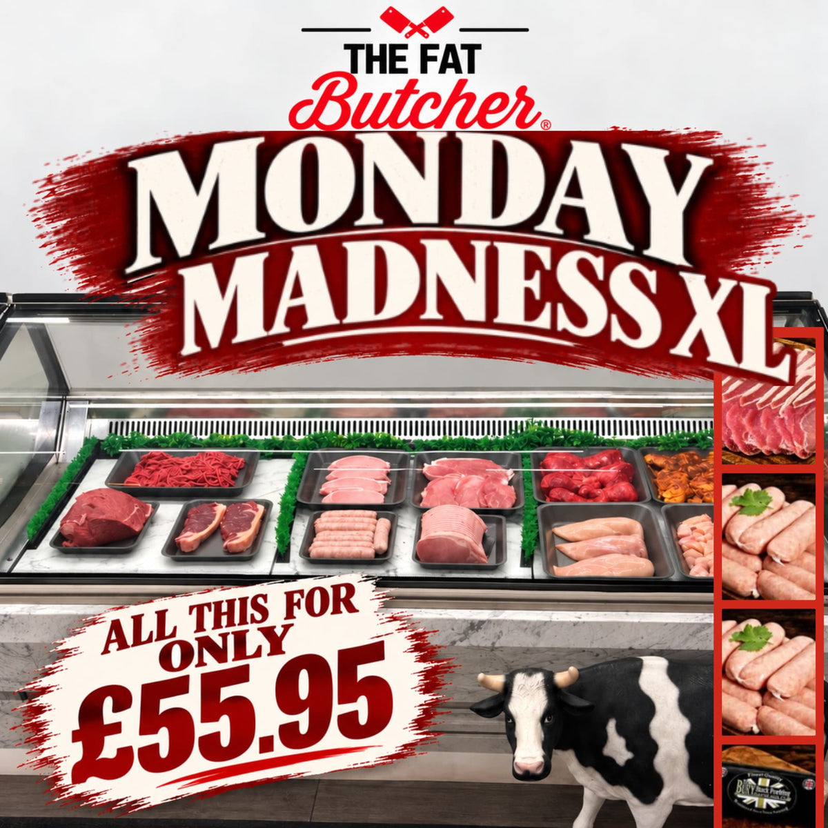 Monday Madness XL Hamper - 15 cuts, over 10kg, for £55.95