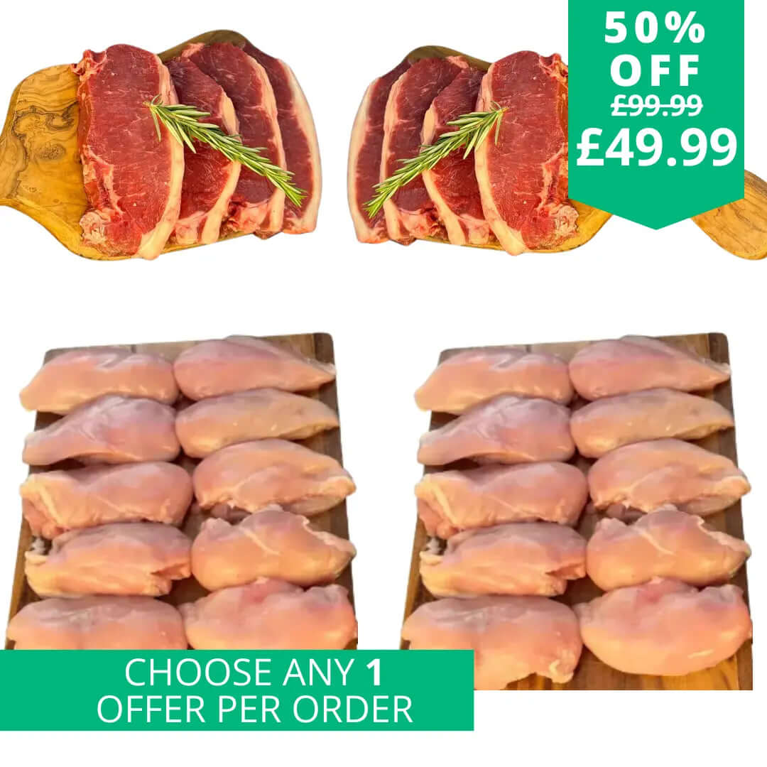 XXL Chicken & Sirloin Combo - The Fat Butcher