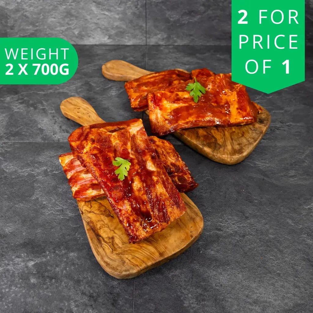 BBQ Pork Ribs (2 for price of 1)-The Fat Butcher