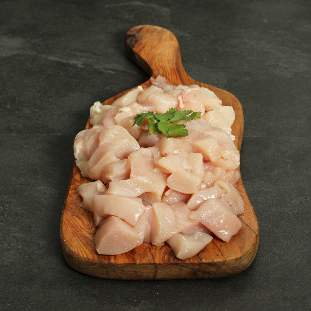 Diced Chicken Breast-The Fat Butcher