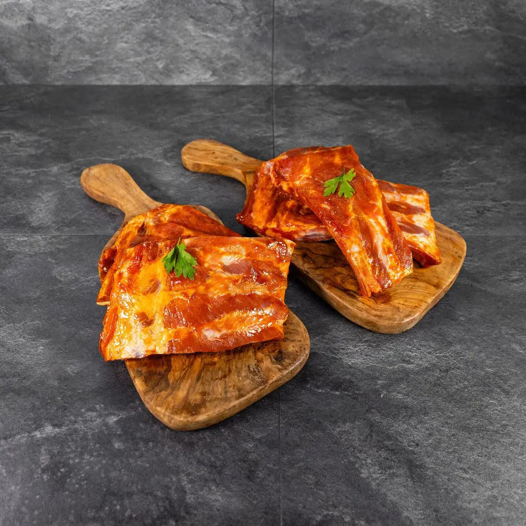 Maple & Sweet Chilli Pork Ribs (2 for price of 1)-The Fat Butcher