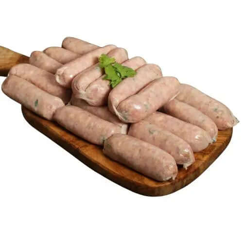 Pork & Leek Sausages 500g - The Fat Butcher