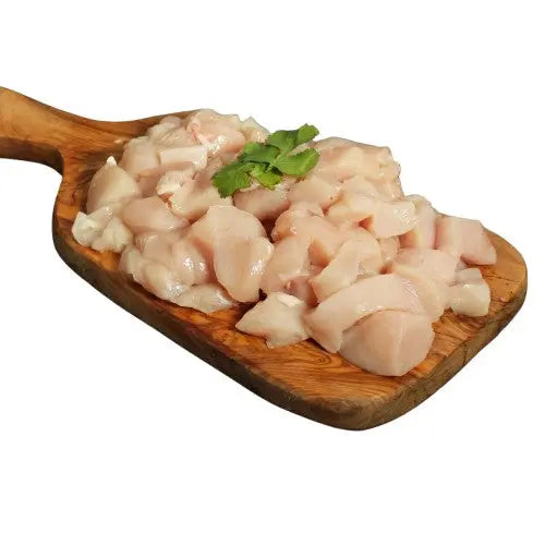 Diced Chicken Breast-The Fat Butcher