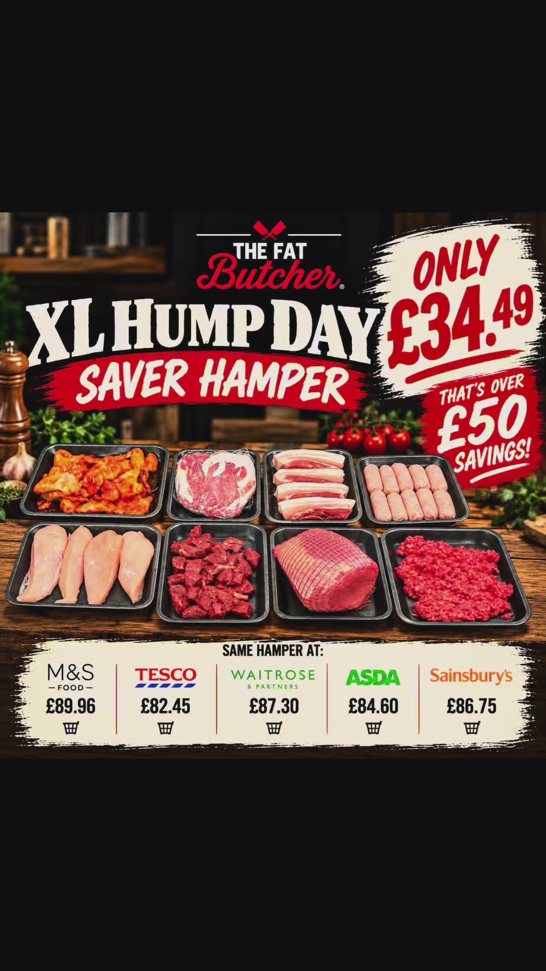 Load video: XL Hump Day Saver Hamper