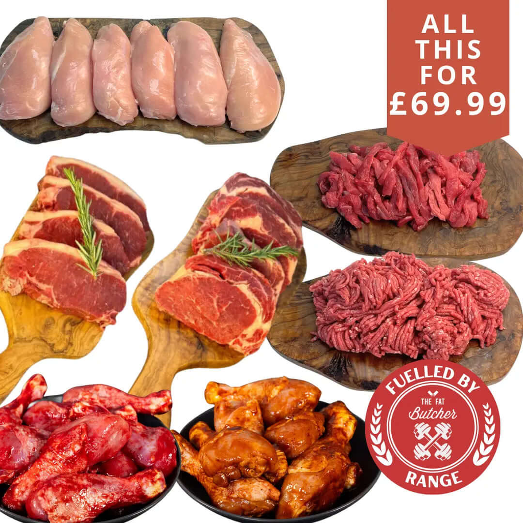 Fuelled Protein Box - Essential Protein for Fitness - The Fat Butcher